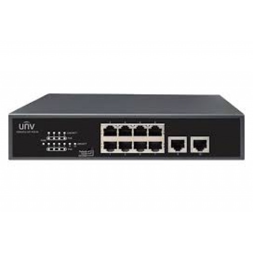 SWITCH 8 CH POE + 2 ENTHERNET GB 10/1000  VLAN RACKEABLE  UNV