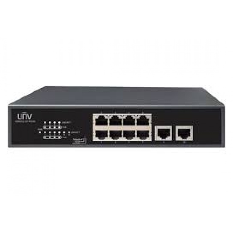 SWITCH 8 CH POE + 2 ENTHERNET GB 10/1000  VLAN RACKEABLE  UNV